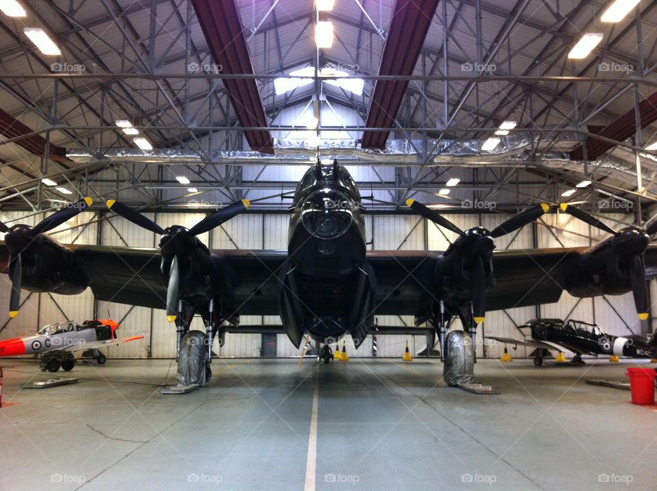 BBMF Lancaster. Lancaster aircraft of the BBMF