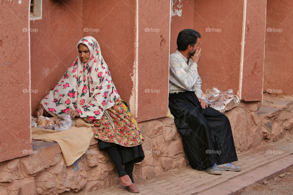 red old lady clay by nader_esk