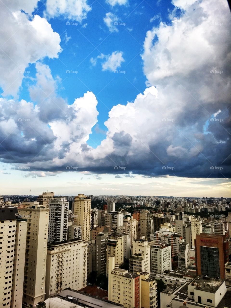 Cloudy day in São Paulo