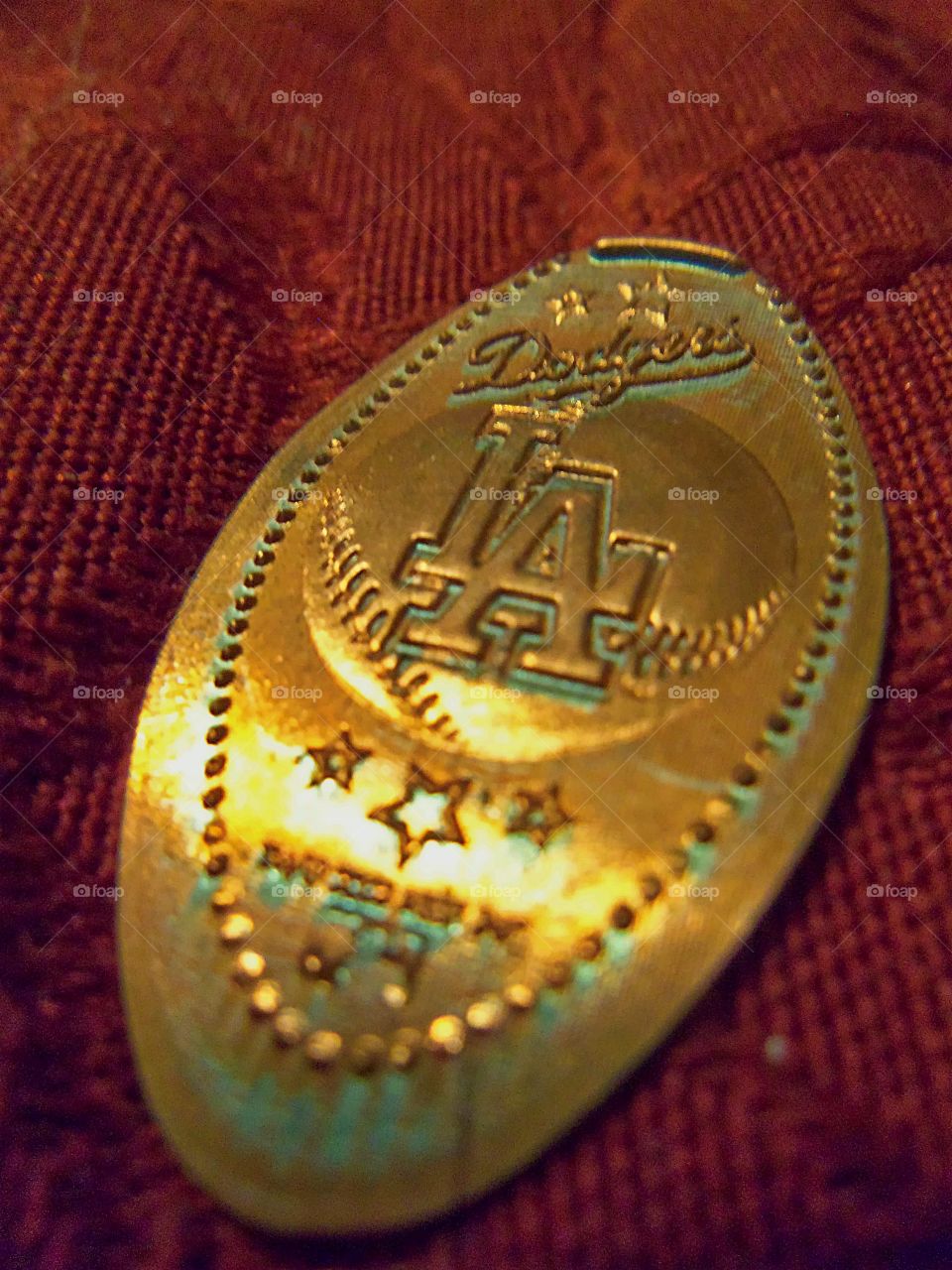 Penny Souvenir . Dodgers penny souvenir 