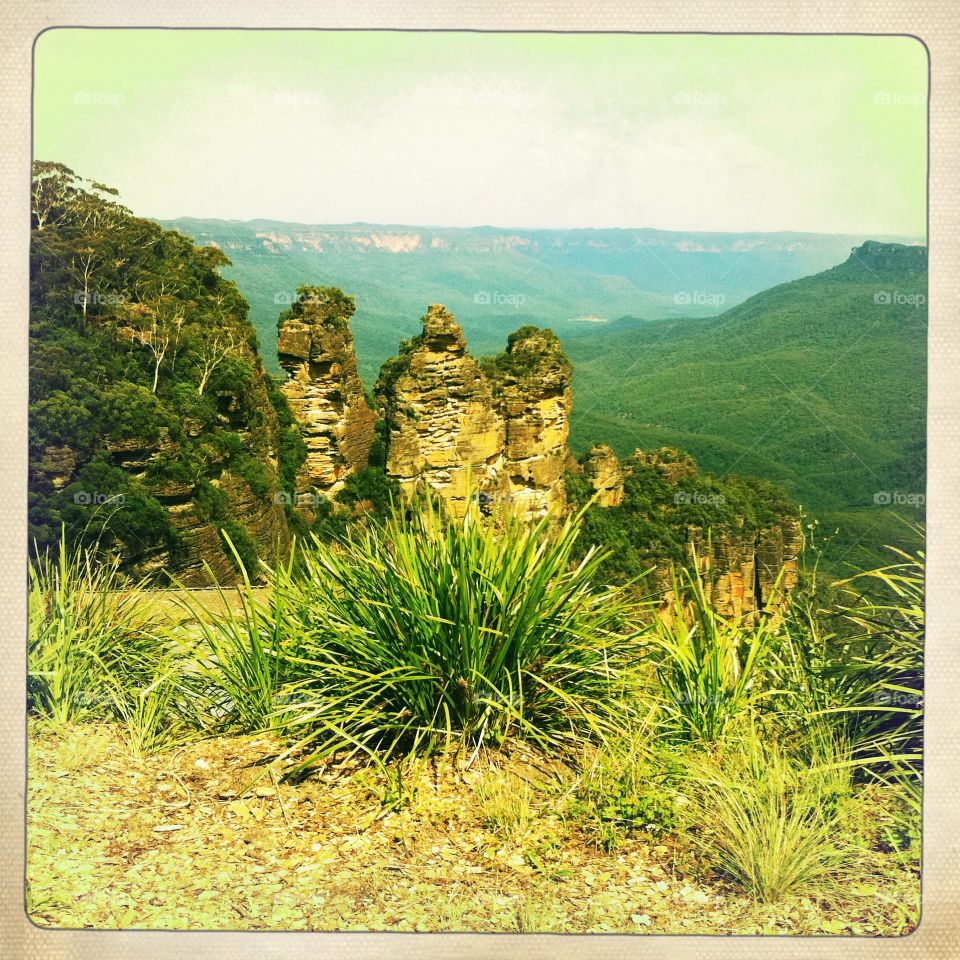 3 sisters. Blue mountains, Australia 