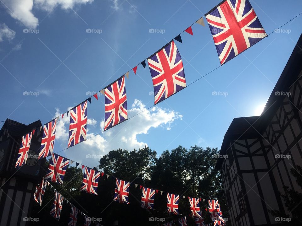 Union Jack display 