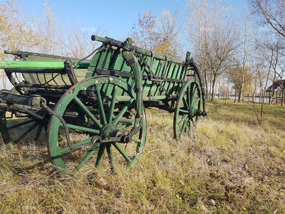 Wood, War, No Person, Rural, Landscape