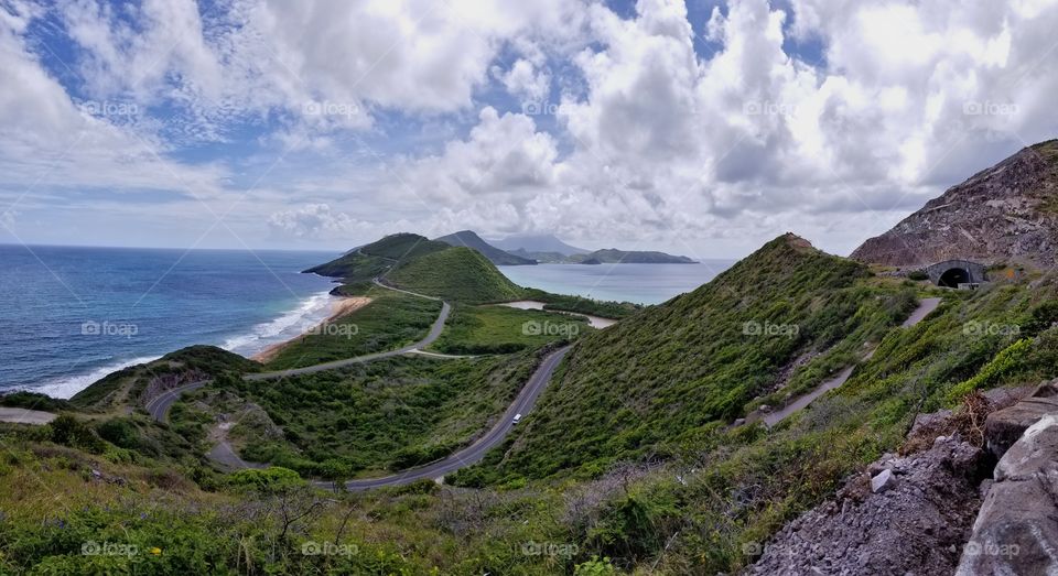 Just checked off another place on my bucket list..Timothy hill St Kitts..