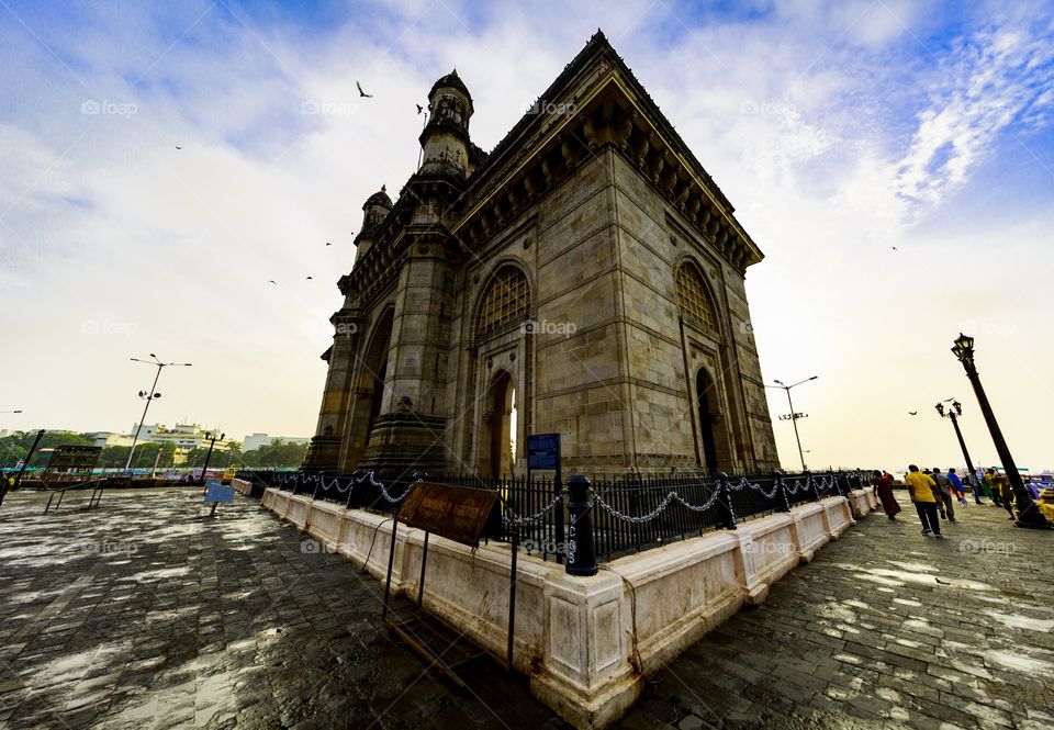 The Gateway of India is an arch-monument built in the early twentieth-century located in the city of Mumbai, in the Indian state of Maharashtra.