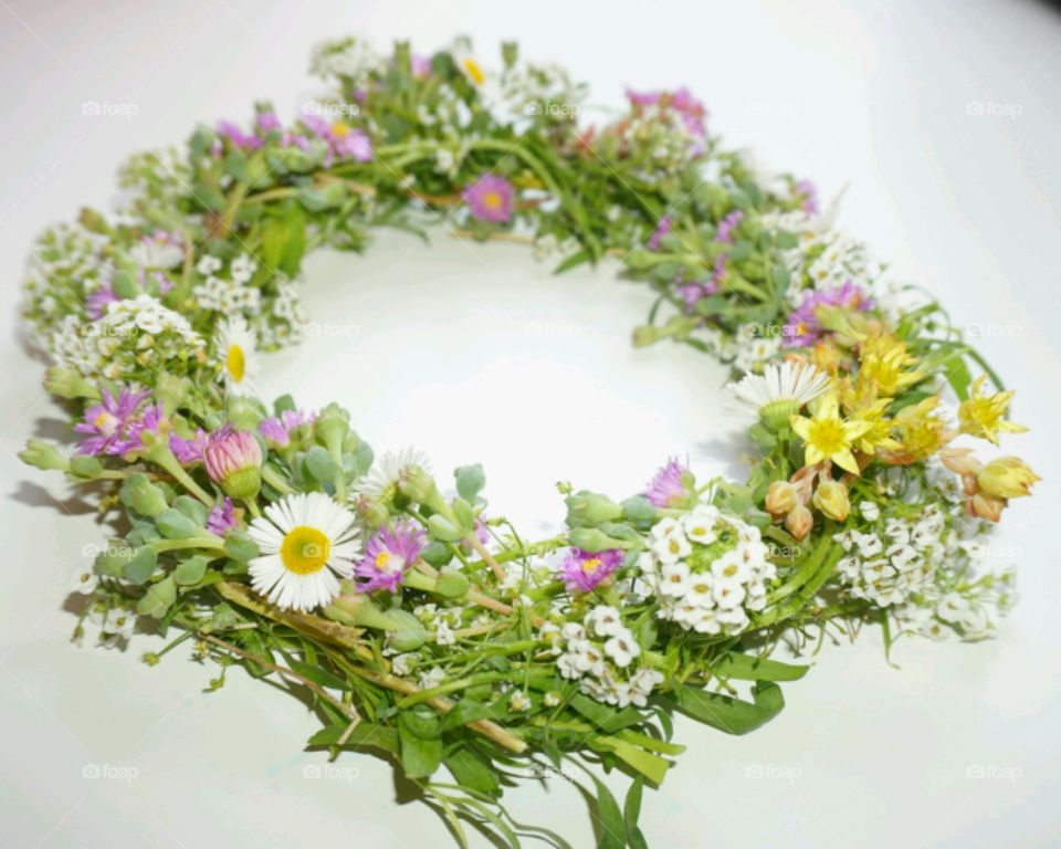 flowers crown