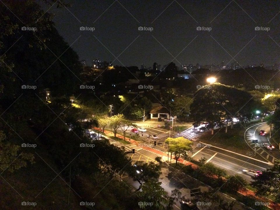 A night view ! 
Location: Sao Paulo - Brazil