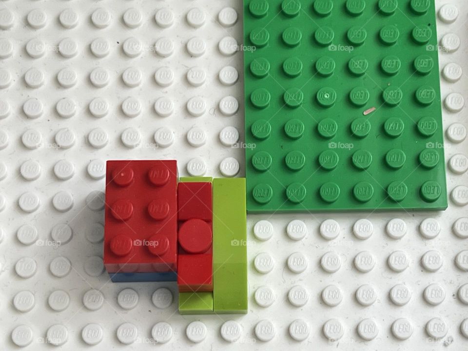 Colourful Lego blocks 