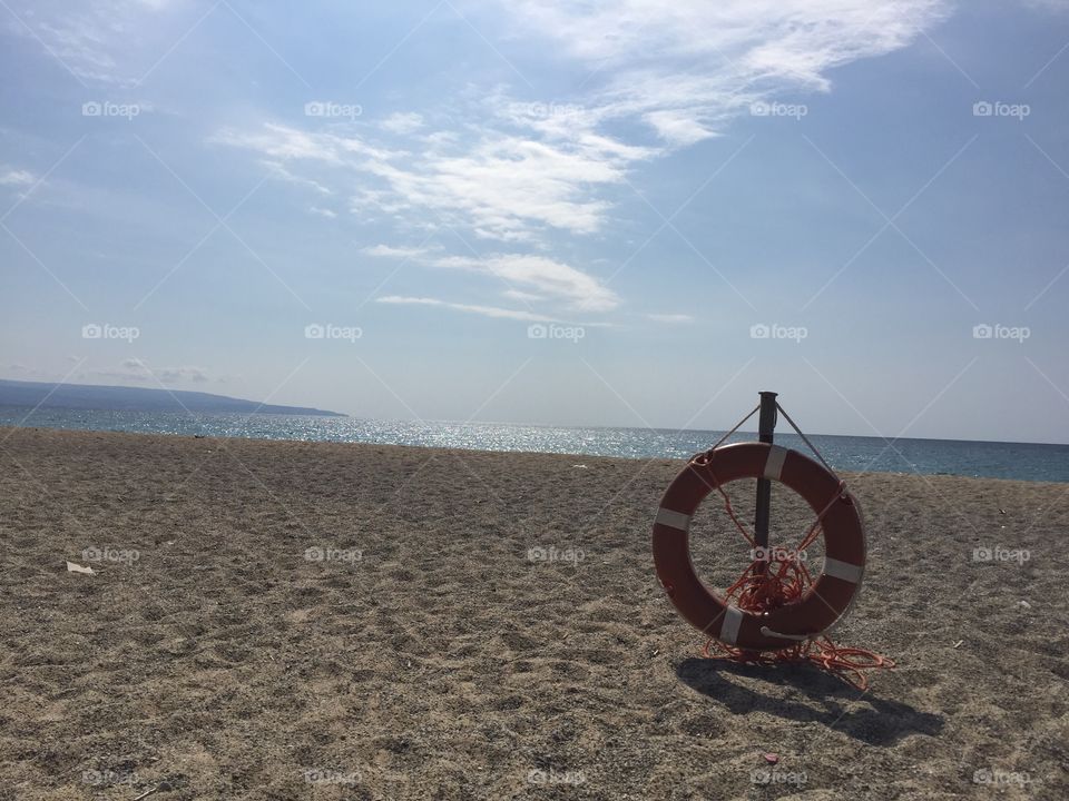 Sul mare di pizzo Calabria 