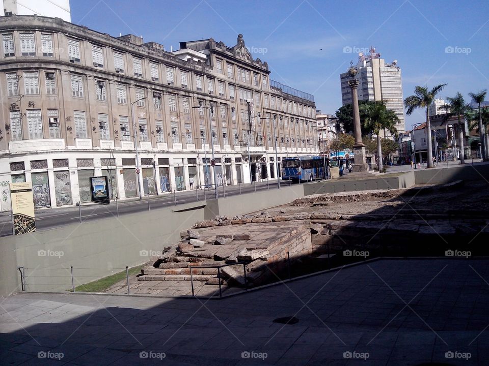 Centro histórico do Rio de Janeiro.