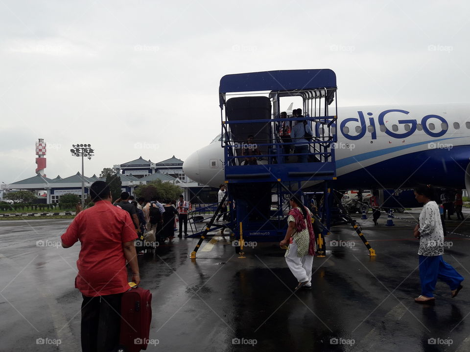INDIGO AIRLINES CLICKED AT IMPHAL