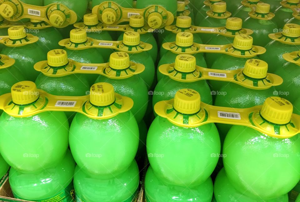 Green bottles 