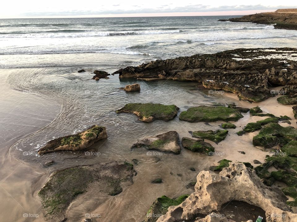 Rock stone beach 