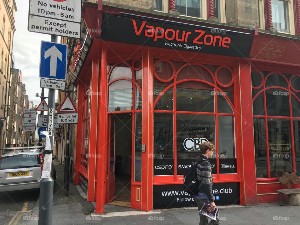 Vapour Shop in Liverpool City Centre 