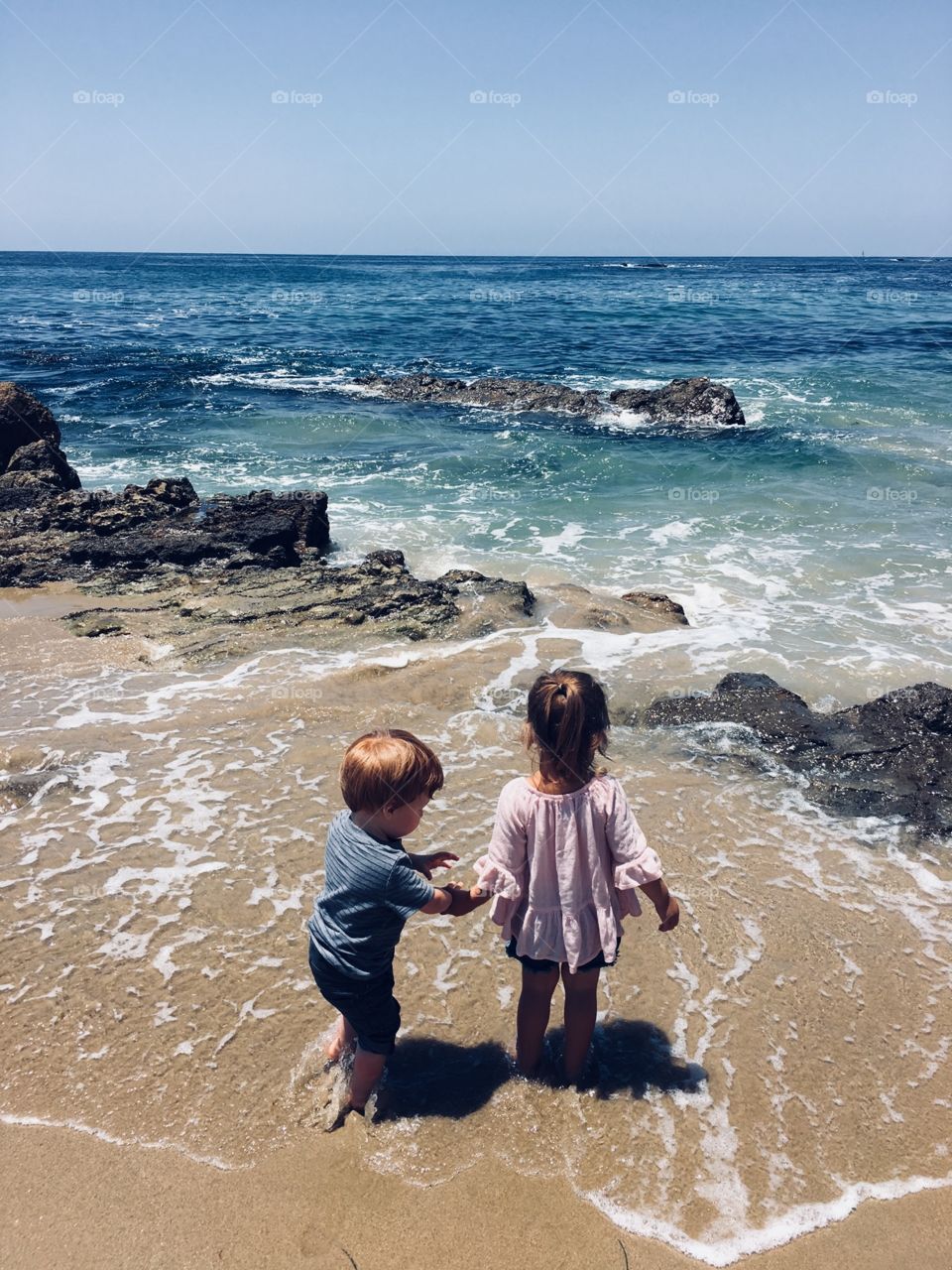 Kids at Beach