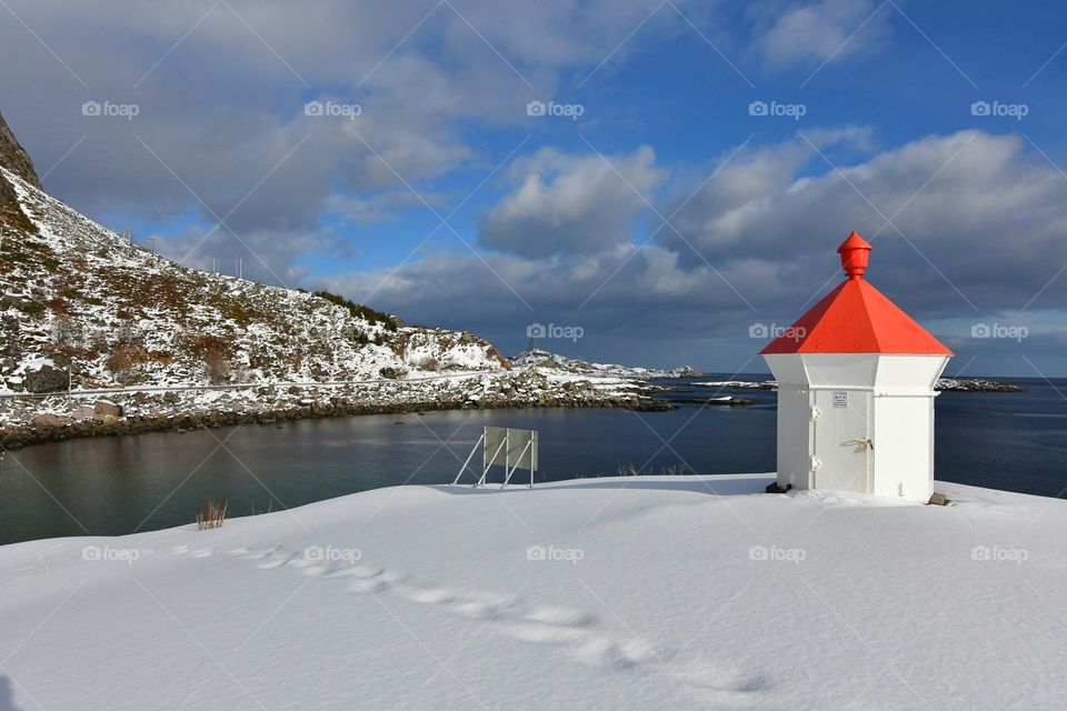 Beautiful lighthouse landscape