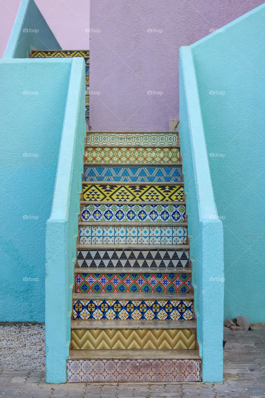 Colourful Stairs