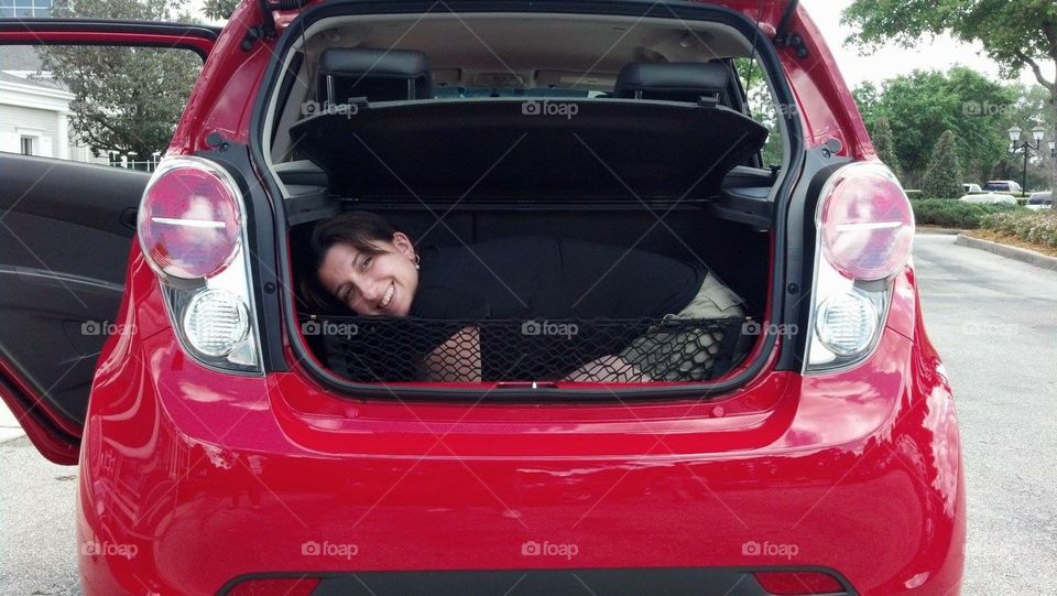 Chevy Spark Trunk Space 