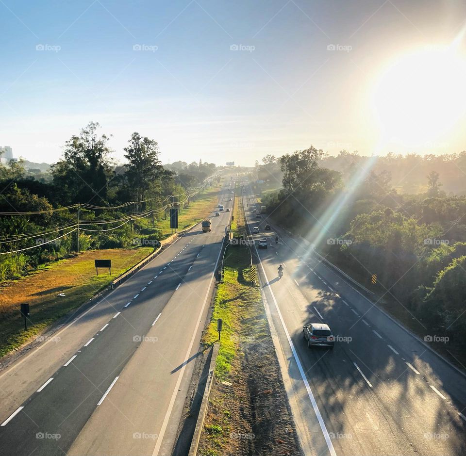 🌄🇺🇸 An extremely beautiful dawn in Jundiaí, interior of Brazil. Cheer the nature! / 🇧🇷 Um amanhecer extremamente bonito em Jundiaí, interior do Brasil. Viva a natureza! 