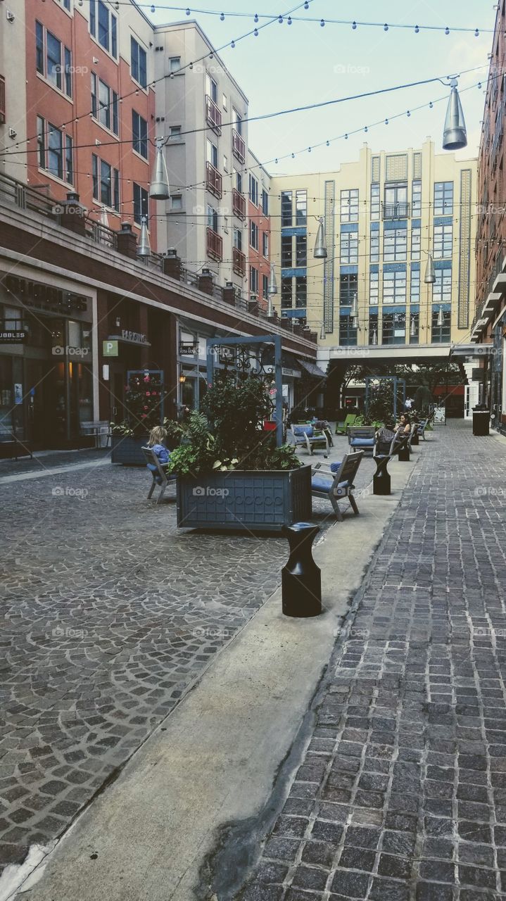 Alley in DC City