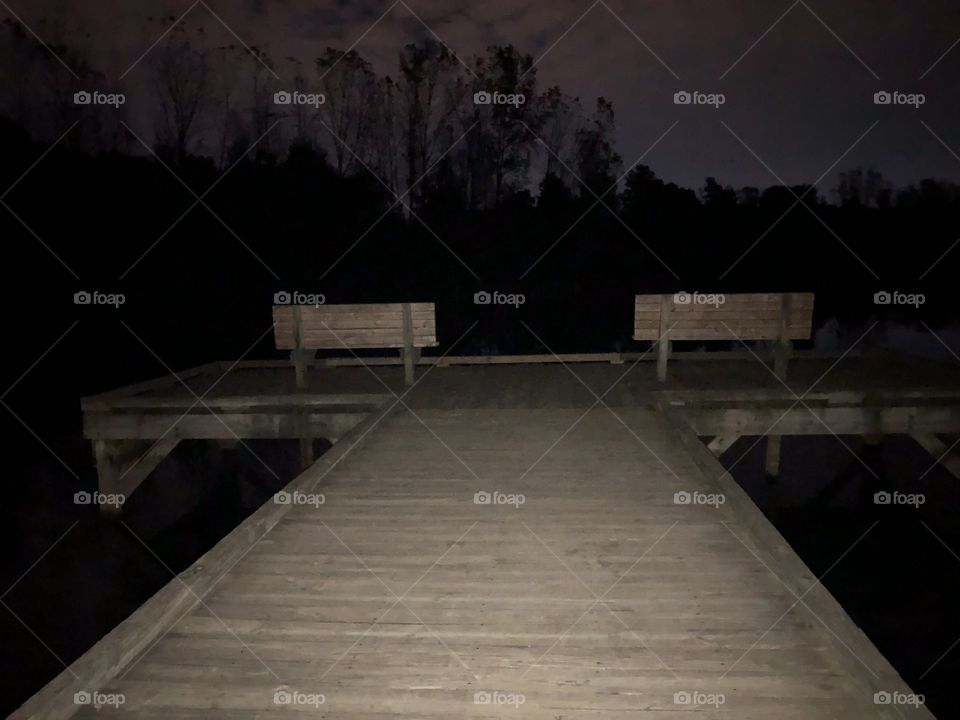 Dark Spooky Pier