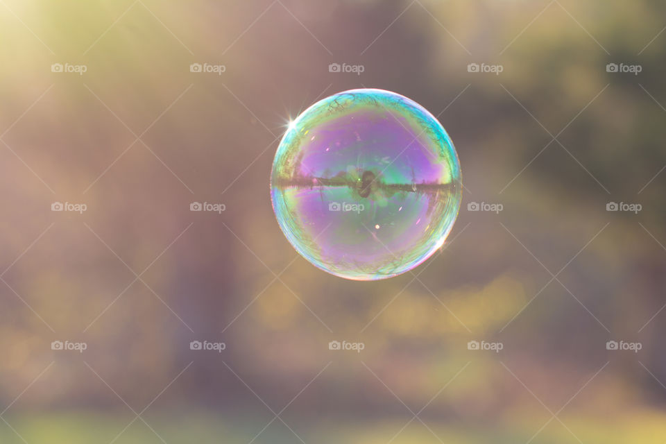 Single Floating Bubble 