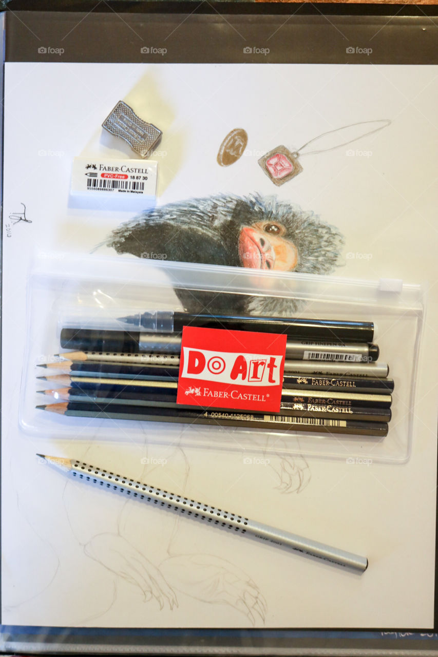 Art by Taylor- Faber Castell 