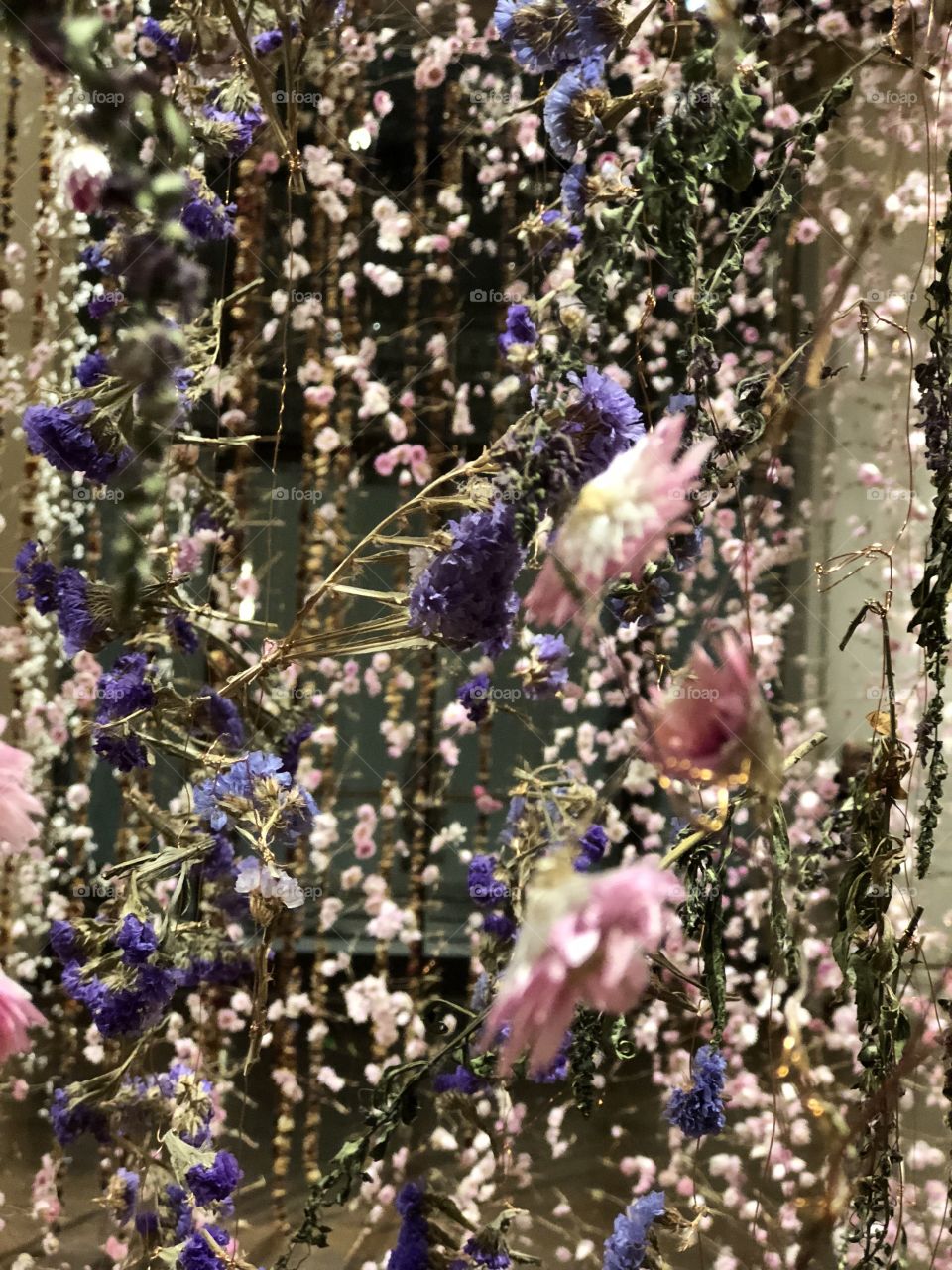 Suspended lavender garden 