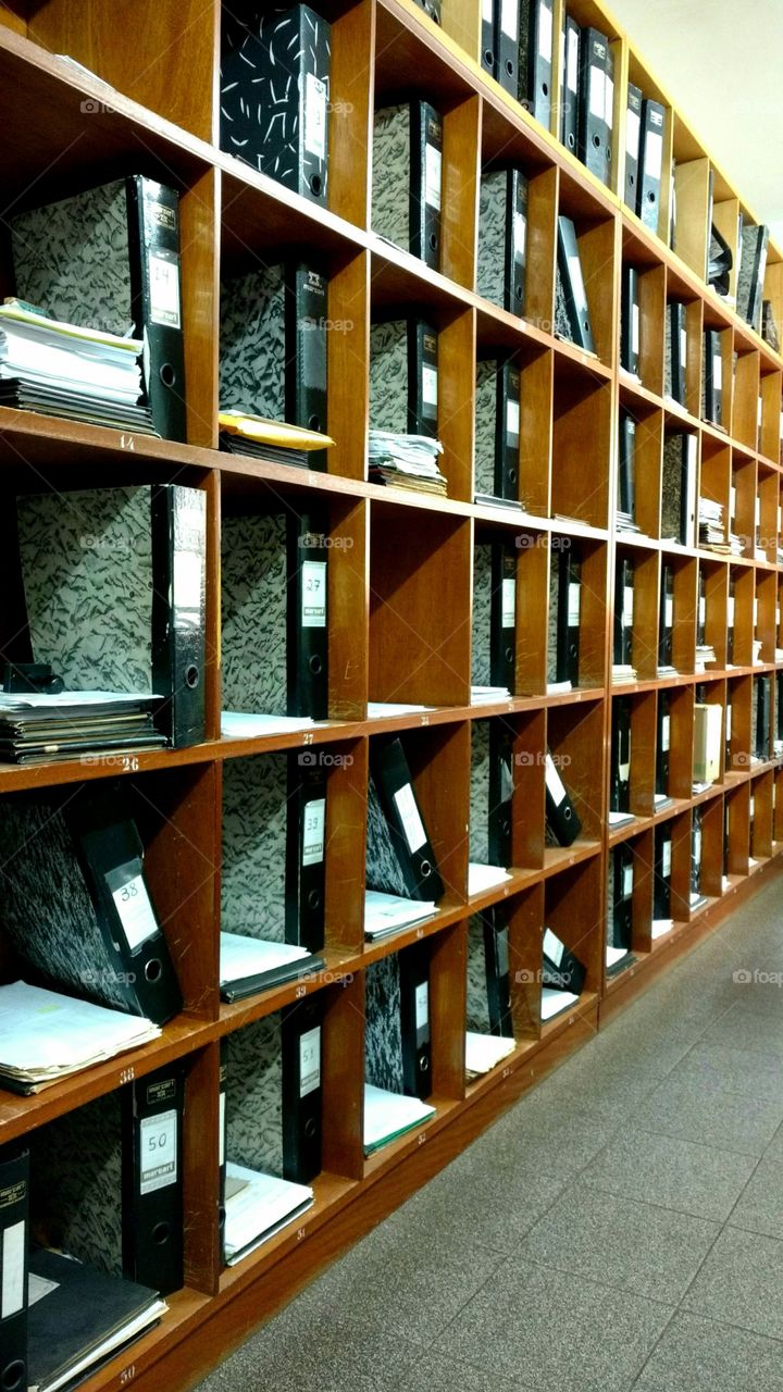 Estante, arquivos, escritório...