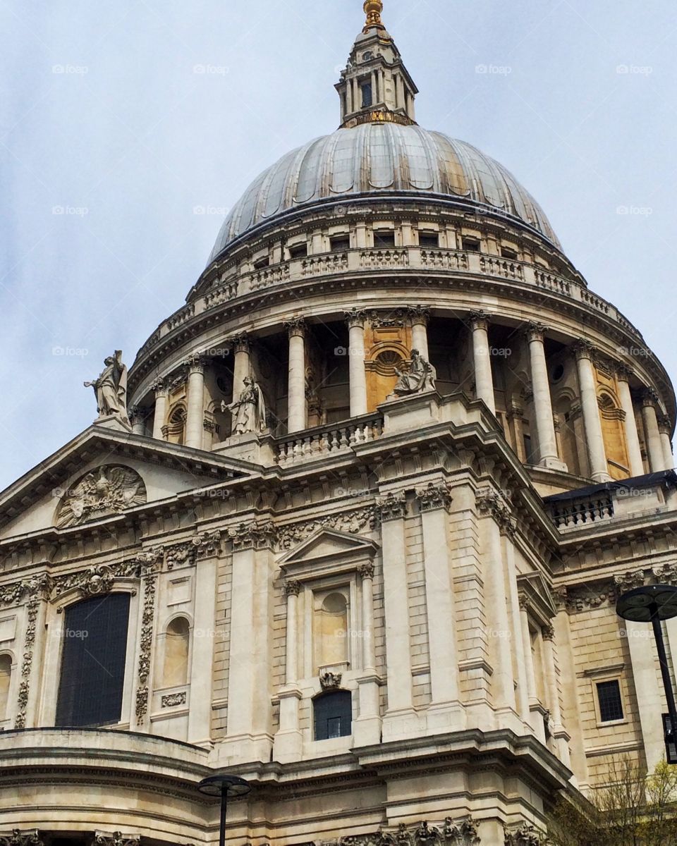 St.Paul's Cathedral in London!  Take the 528 steps up the dome for an amazing view of London. 
