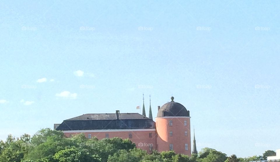 The Castle in Uppsala Sweden