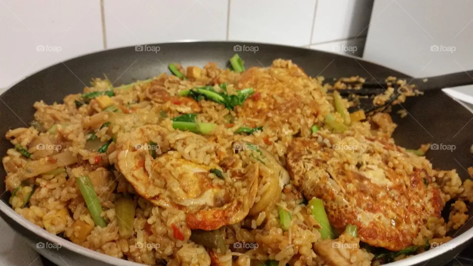Food, Rice, Dinner, Lunch, Chicken