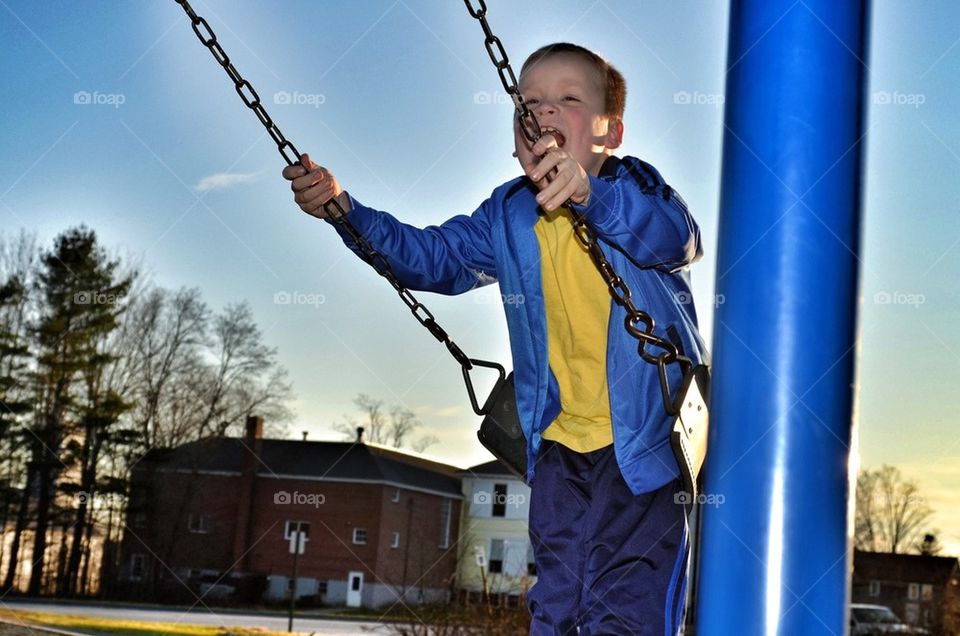 Swing set bliss