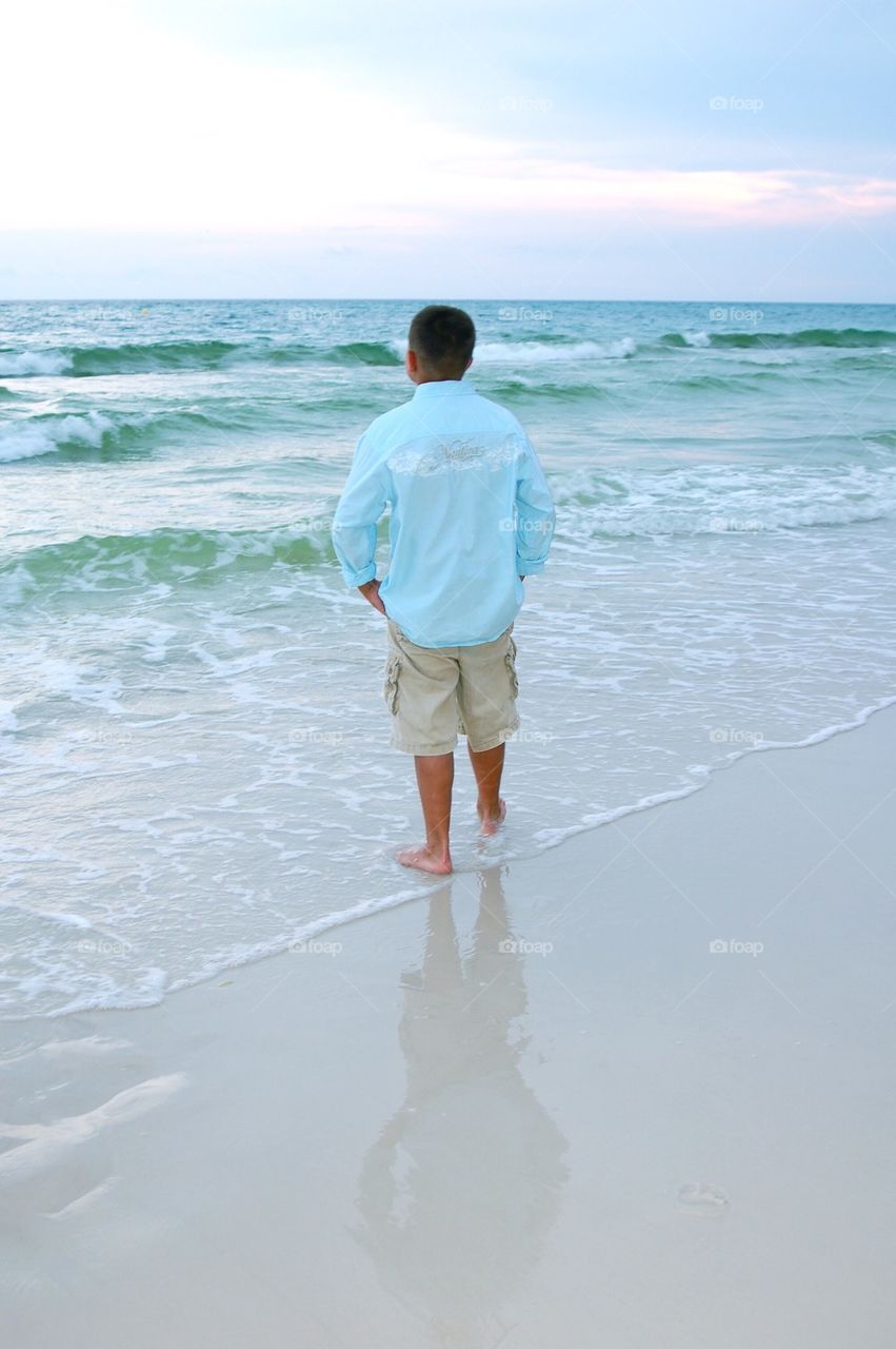 Boy on the Beach