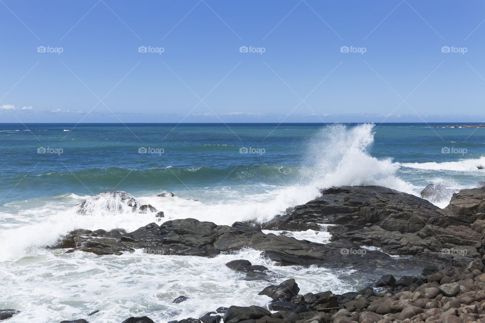 Ouvidor Beach in Santa Catarina Brazil.