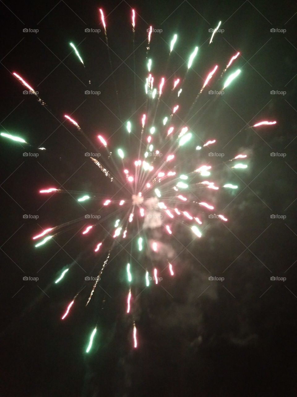 Firecracker in event happy new years 2018