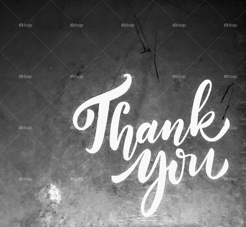 thank you is a means of appreciation, acknowledging a good deed done by a person towards you.