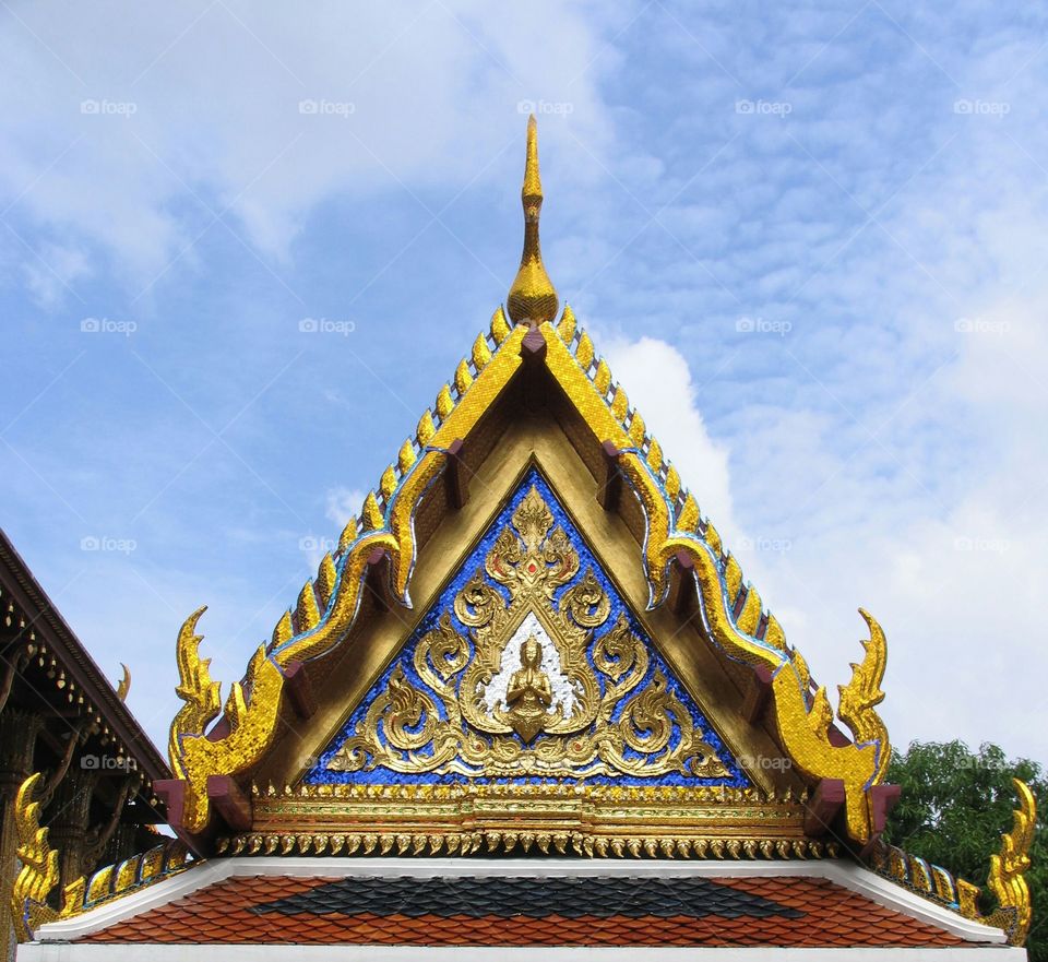 Buddhist Temple. Royal Grand Palace, Bangkok