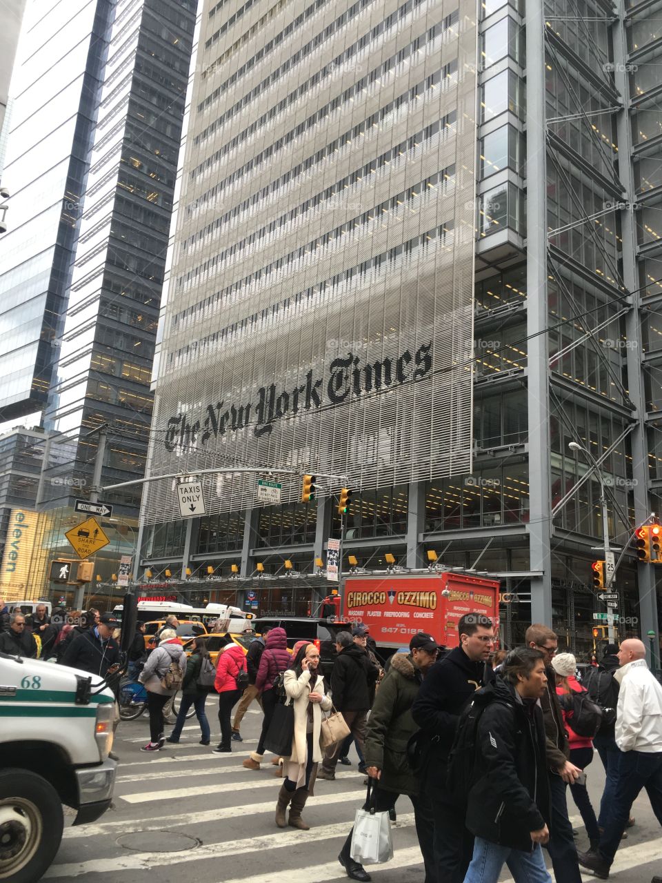 New York Times building, NY