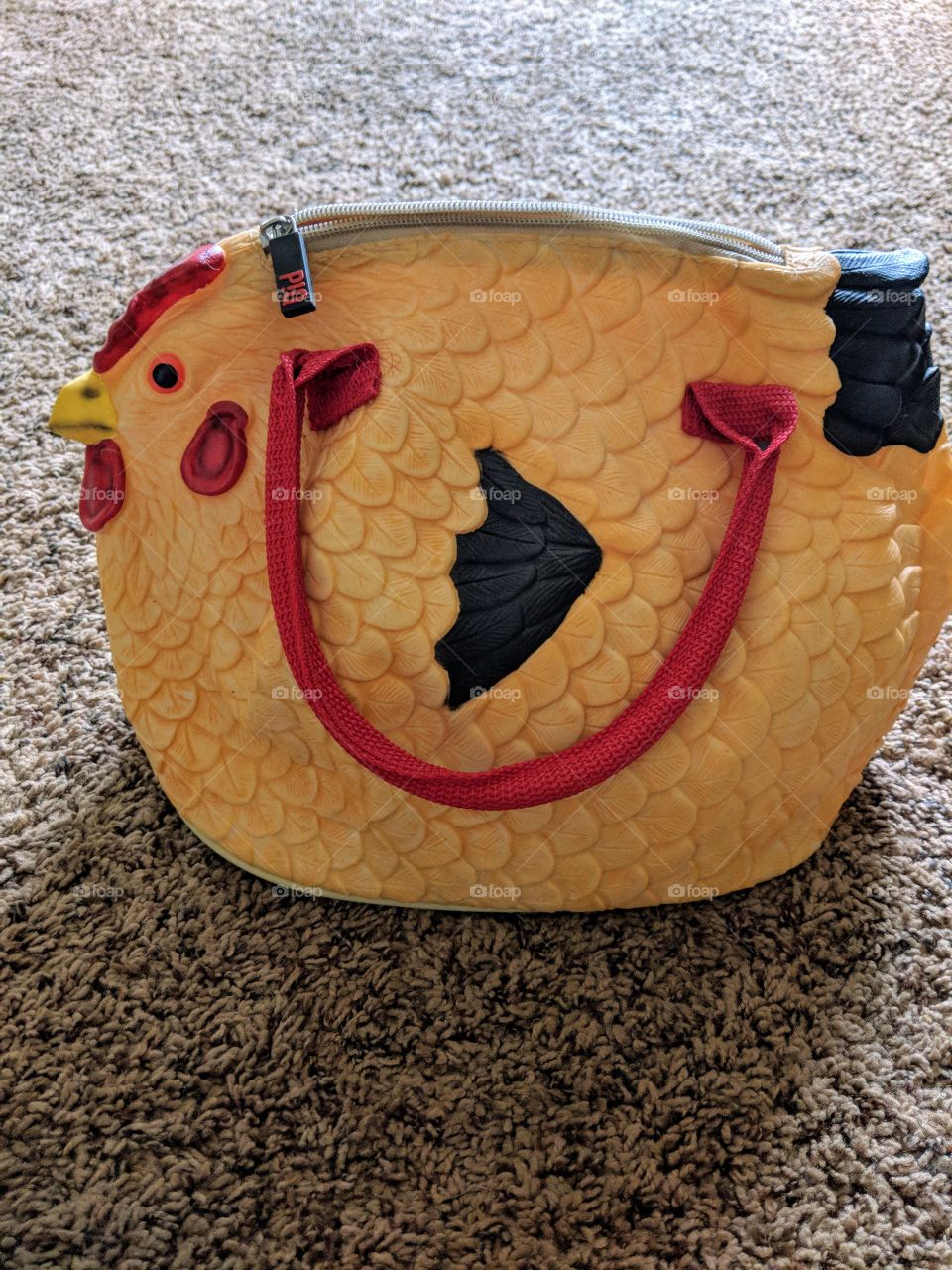 rubber chicken purse