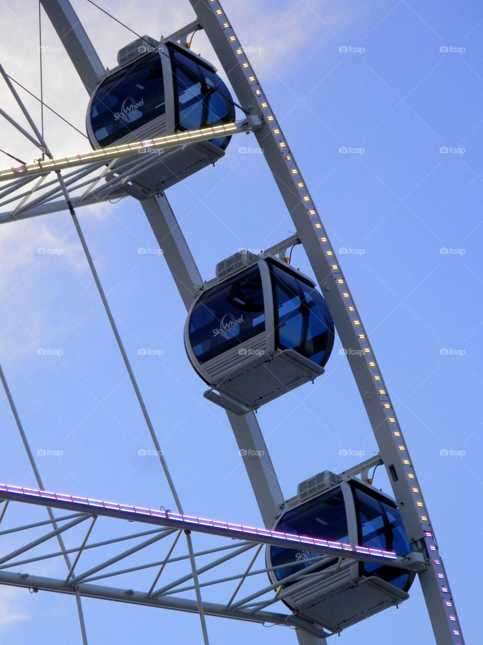 Ferris wheel. 