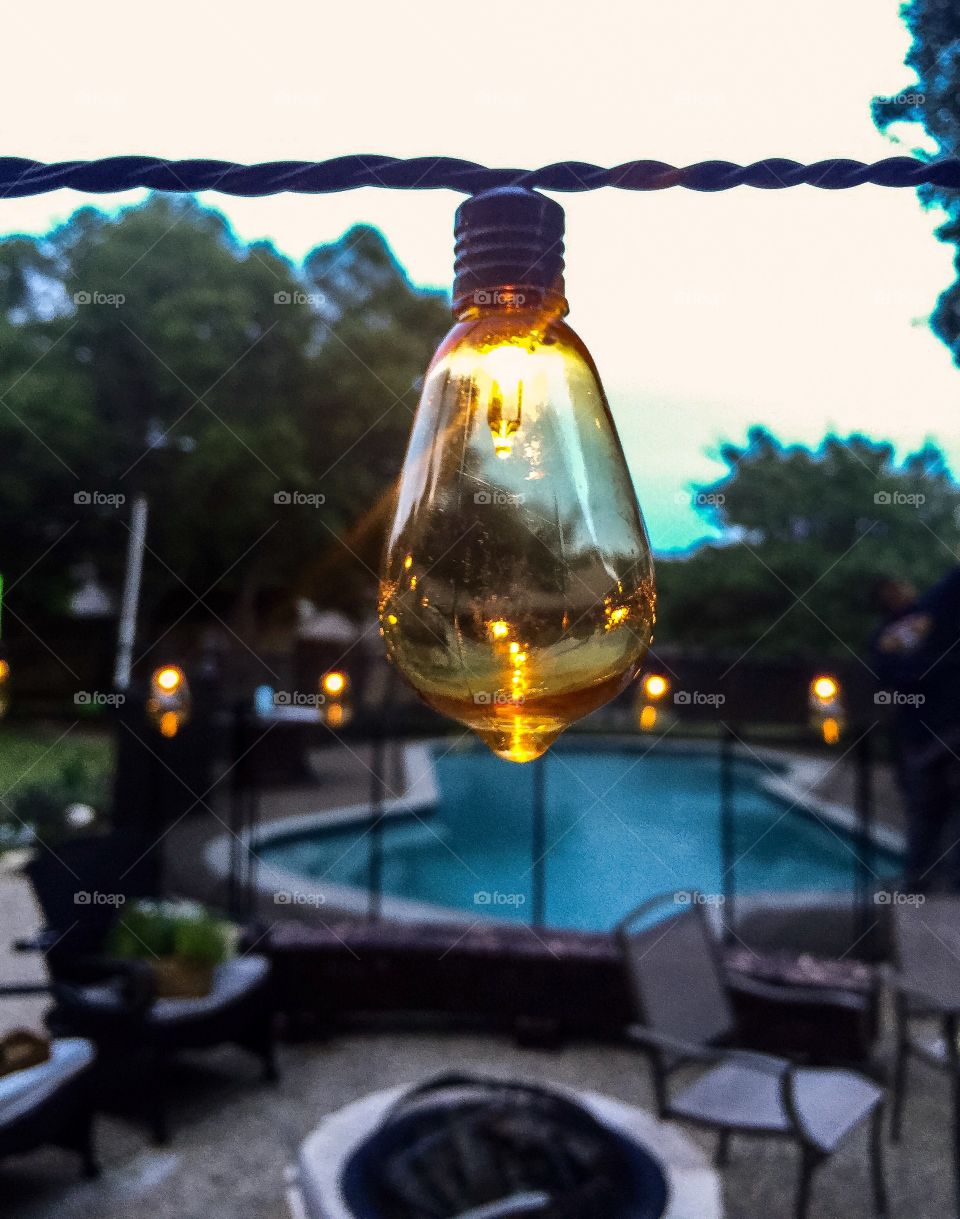 Patio lights