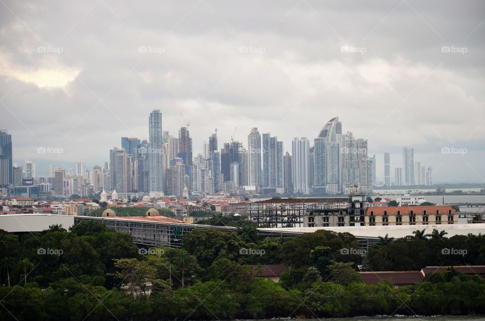 Landscape of the Panama City