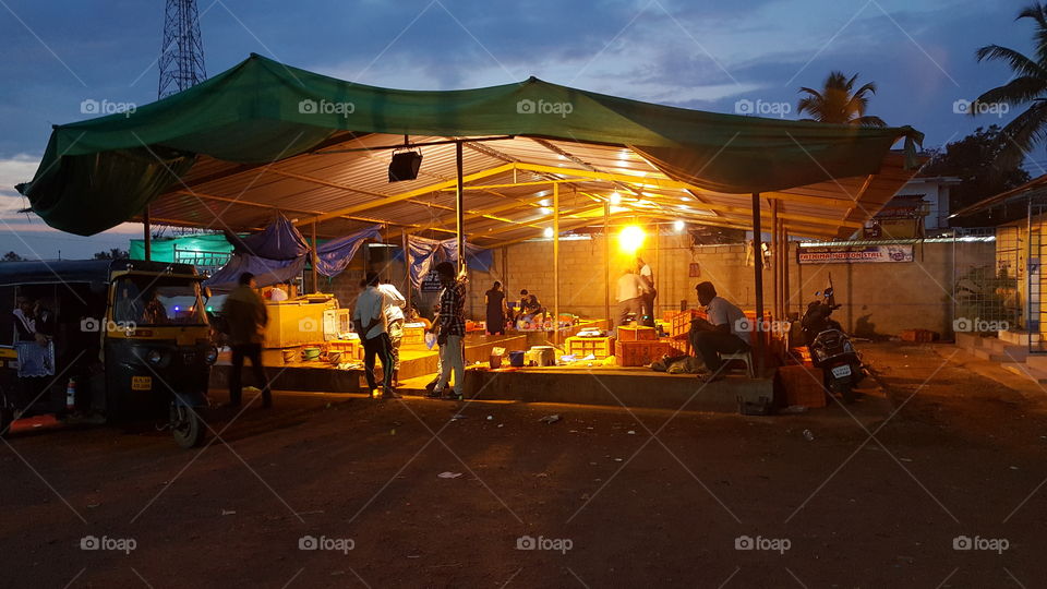 fish market, Moodbidri