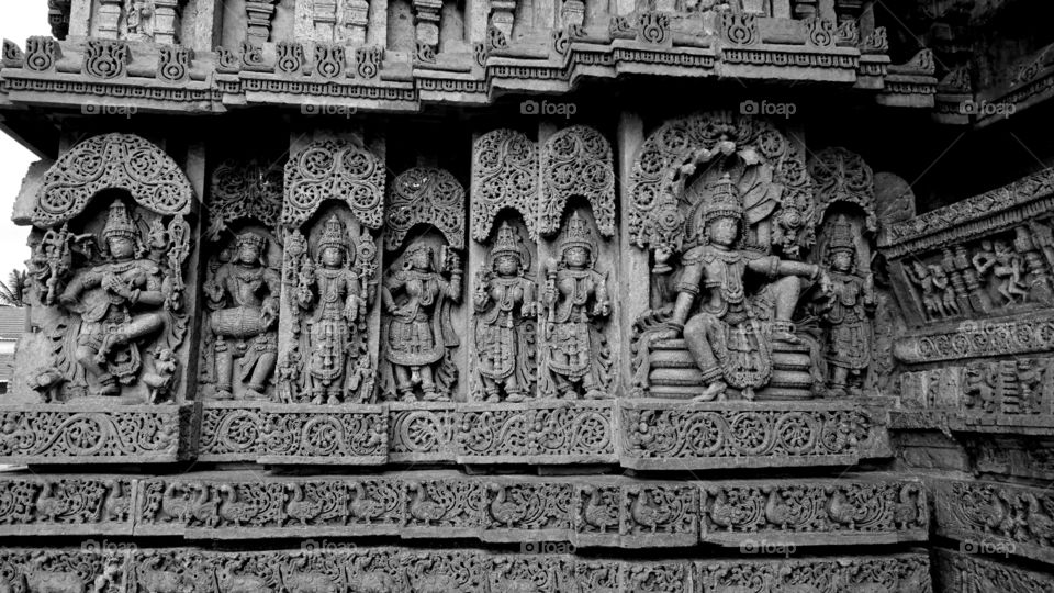 Hoysala architecture - Represents intricate carvings