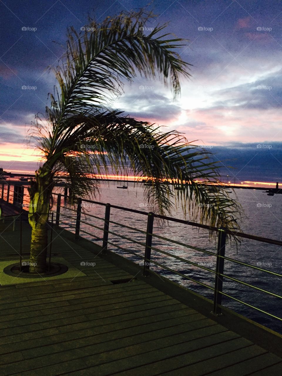 Amanecer 🌅 desde Arrecife Lanzarote Islas 🌴 Canarias 