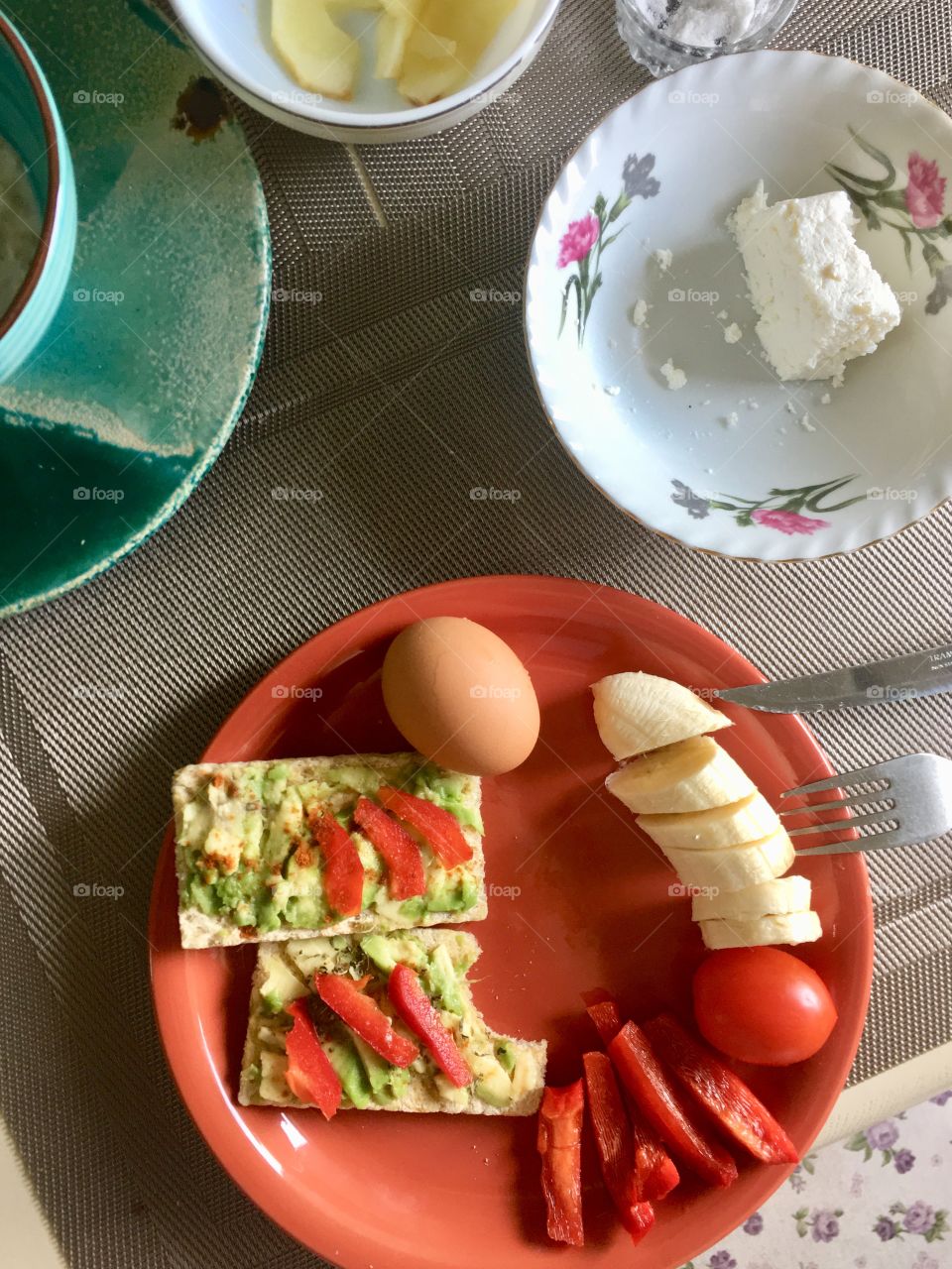 Healthy breakfast 