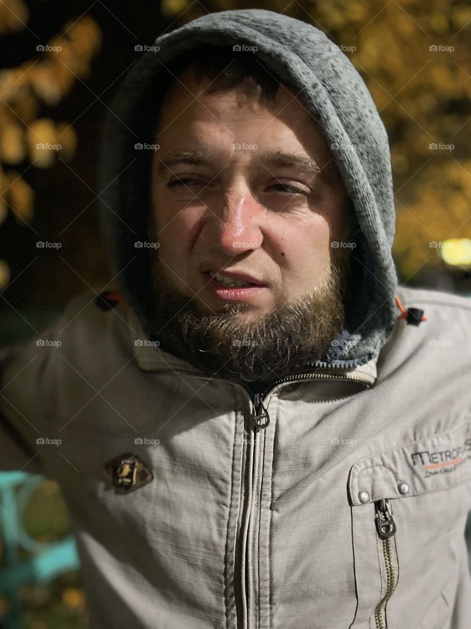 Beard man portrait