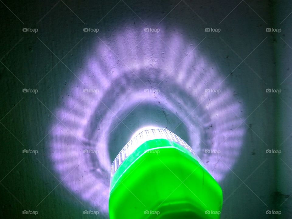 lightning of torch 
it's nice desined on wall