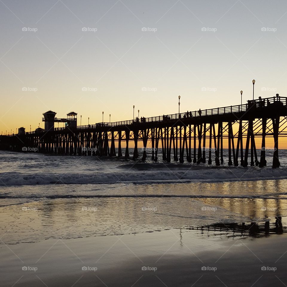 Oceanside Pier Sunset